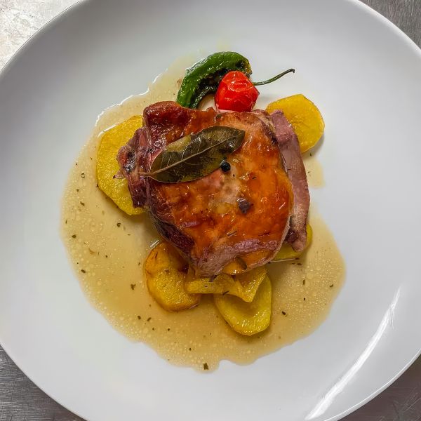 La Escaleruela foto plato de la carta